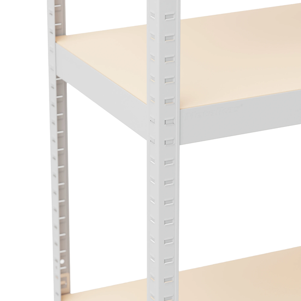 regał metalowy z półką hdf